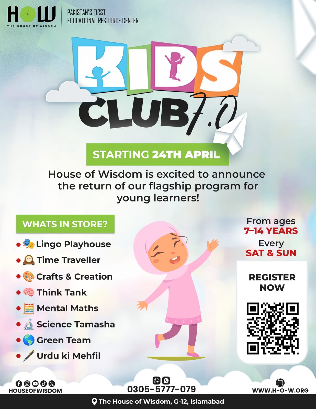 Kids Club 7 program