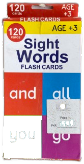 Sight Words Flash Cards - angle1
