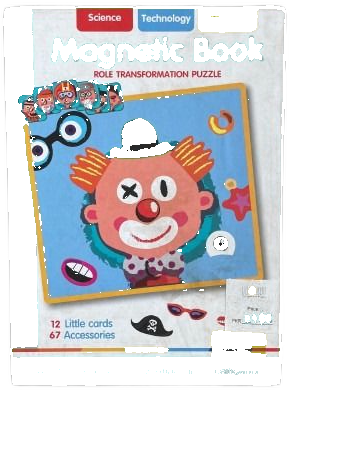 Magnetic Book: Role Transformation Puzzle - angle1